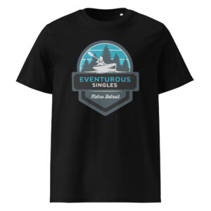 ES Logo Unisex organic ribbed neck t-shirt